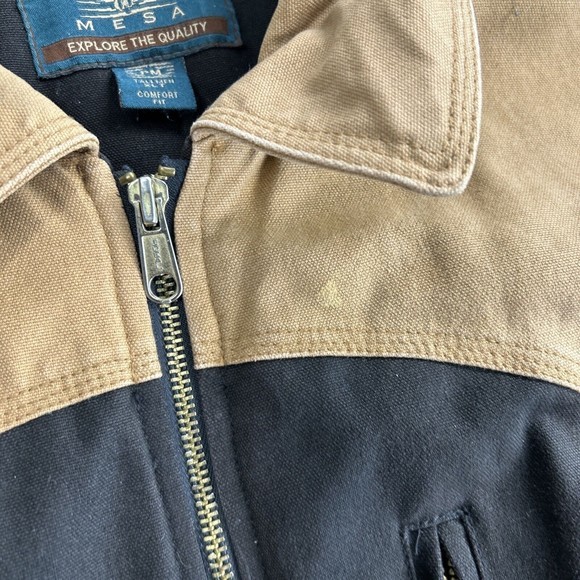 Painted Mesa XLT Men Zip Slash Pocket Comfort-Fit‎ Cotton Bomber Jacket Lined - Picture 12 of 12